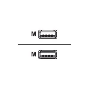 Equip USB cable - USB (M) to USB (M)