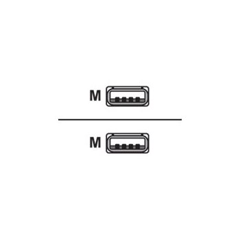 Equip USB cable - USB (M) to USB (M)