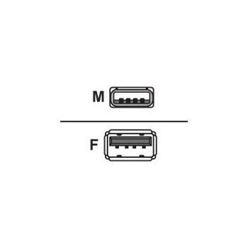 Equip USB-Verlängerungskabel - USB (M) zu USB (W)