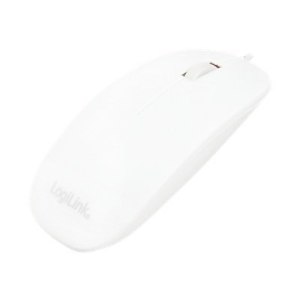 LogiLink ID0062 - Ottico - USB tipo A - 1000 DPI - Bianco