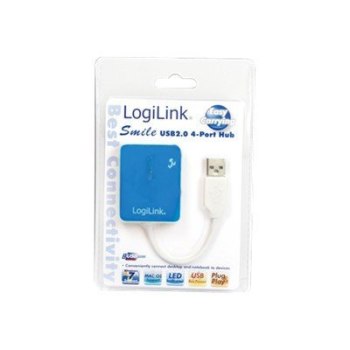 LogiLink Smile USB2.0 4-Port Hub