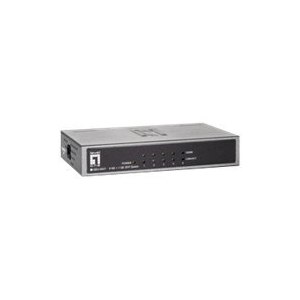 LevelOne GEU-0521 - Switch - unmanaged - 4 x 10/100/1000...