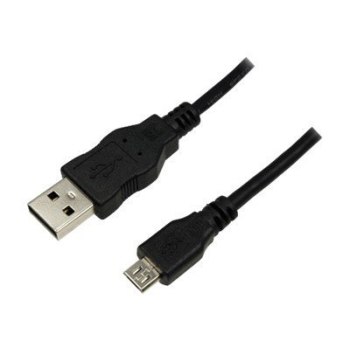 LogiLink 1.8m USB/microUSB - 1,8 m - USB A - Micro-USB B - USB 2.0 - Maschio/Maschio - Nero