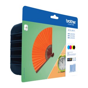 Brother LC129XL Value Pack - 4er-Pack - Schwarz, Gelb,...