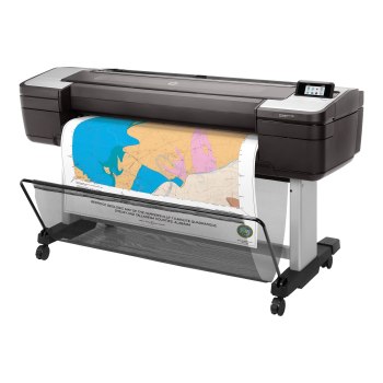 HP DesignJet T1700 - 1118 mm (44") Großformatdrucker - Farbe - Tintenstrahl - 1118 x 1676 mm - 2400 x 1200 dpi - bis zu 0.55 Min./Seite - Gigabit LAN, USB-Host - cutter