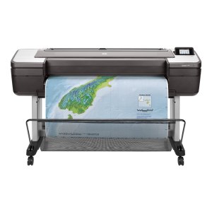 HP DesignJet T1700 - 1118 mm (44") Großformatdrucker - Farbe - Tintenstrahl - 1118 x 1676 mm - 2400 x 1200 dpi - bis zu 0.55 Min./Seite - Gigabit LAN, USB-Host - cutter