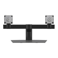 Dell MDS19 Dual Monitor Stand - set up - for 2 monitors - screen size: 48.3-68.6 cm (19"-27")