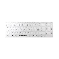 Man-Machine ITs Cool Flat DE white Hygienetastatur white 99 Tasten DE - Tastatur