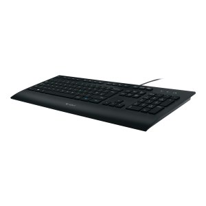 Logitech Corded K280e - Tastatur - USB - USA