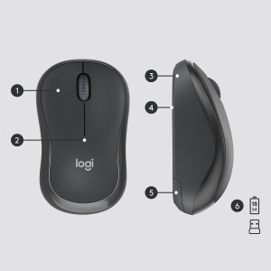 Logitech MK295 Silent - Keyboard and mouse set