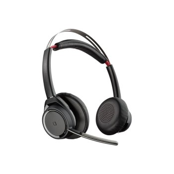 Poly Voyager Focus UC B825-M - Headset - On-Ear - Bluetooth - kabellos - aktive Rauschunterdrückung