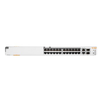 HPE Aruba Instant On 1960 24G 20p Class4 4p Class6 PoE 2XGT 2SFP+ 370W Switch - Switch - L3 Lite - managed - 24 x 10/100/1000 + 2 x 10 Gigabit SFP+ + 2 x 100/1000/10GBase-T - montabile su rack - PoE (370 W)