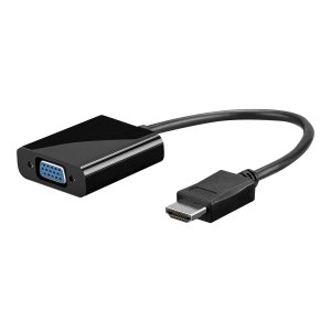 Wentronic goobay - Videokonverter - HDMI - VGA - Schwarz