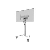 Carrello Neomounts - per schermo piatto - bianco - dimensioni schermo: 94-190,5 cm (37"-75")