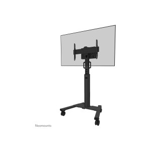 Neomounts Carrello - per schermo piatto - Nero - Dimensioni dello schermo: 94-190,5 cm (37"-75")