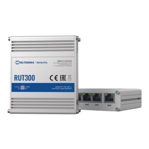 Teltonika RUT300 - Router - 5-port switch - DIN rail...