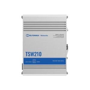 Teltonika TSW210 - Switch - unmanaged - 8 x 10/100/1000 +...