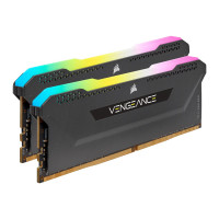 CORSAIR Vengeance RGB PRO SL - DDR4 - Kit - 32 GB: 2 x 16 GB - DIMM 288-PIN - 3600 MHz / PC4-28800 - CL18 - 1.35 V - ungepuffert - non-ECC - Schwarz