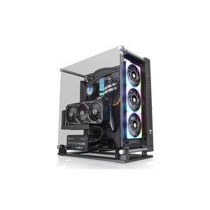 Thermaltake Core P3 TG Pro - Mid tower - E-ATX - side...