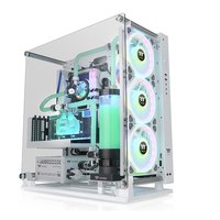 Thermaltake Core P3 TG Pro Snow - Mid tower - E-ATX - Seitenteil mit Fenster (gehärtetes Glas)