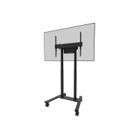 Neomounts FL55-875BL1 - Carrello - motorizzato - per display LCD - bloccabile - acciaio - nero - dimensioni dello schermo: 140-254 cm (55"-100")