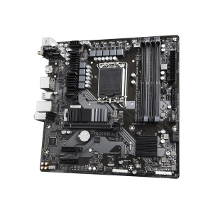 Gigabyte B760M DS3H AX DDR4 - 1.X - Motherboard - micro ATX - LGA1700-Sockel - B760 Chipsatz - USB 3.2 Gen 1, USB-C 3.2 Gen2 - Bluetooth, 2.5 Gigabit LAN, Wi-Fi - Onboard-Grafik (CPU erforderlich)