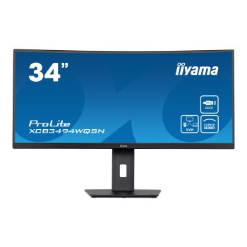 Iiyama ProLite XCB3494WQSN-B5 - LED-Monitor - gebogen - 86.4 cm (34")