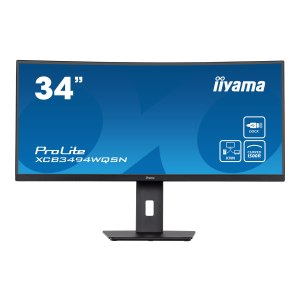 Iiyama ProLite XCB3494WQSN-B5 - Monitor LED - curvo -...