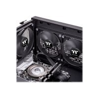 Thermaltake CT120 - Gehäuselüfter - 120 mm - Schwarz (Packung mit 2)