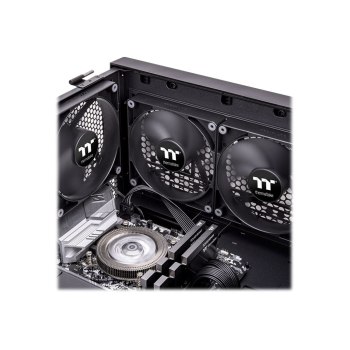 Thermaltake CT140 - Ventola per case - 140 mm - Nero (confezione da 2)