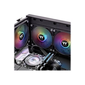 Thermaltake CT120 ARGB Sync - Gehäuselüfter - 120 mm - Schwarz (Packung mit 2)