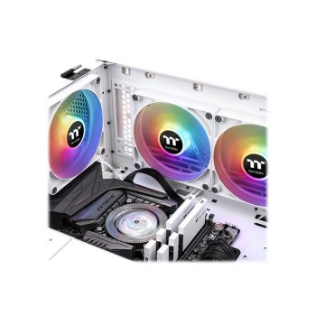 Thermaltake CT120 ARGB Sync - Gehäuselüfter - 120 mm - weiß (Packung mit 2)