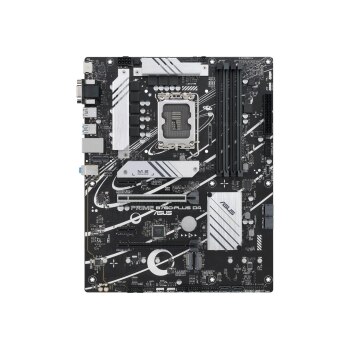 ASUS PRIME B760-PLUS D4 - Scheda madre - ATX - Socket LGA1700 - Chipset B760 - USB-C 3.2 Gen 2x2, USB-C 3.2 Gen 1, USB 3.2 Gen 2, USB 3.2 Gen 1, USB4 - 2.5 Gigabit LAN - Grafica integrata (CPU richiesta)