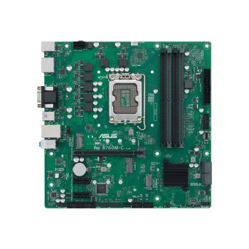 ASUS Pro B760M-C-CSM - Motherboard - micro ATX - LGA1700 socket - B760 chipset - USB 3.2 Gen 1, USB-C 3.2 Gen 1 - Gigabit LAN - Onboard graphics (CPU required)