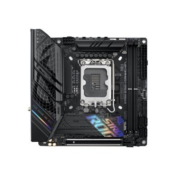 ASUS ROG STRIX B760-I GAMING WIFI - Scheda madre - Mini-ITX - Presa LGA1700 - Chipset B760 - USB 3.2 Gen 1, USB-C 3.2 Gen2, USB-C 3.2 Gen 2x2, USB-C 3.2 Gen 1 - 2.5 Gigabit LAN, Bluetooth, Wi-Fi - grafica integrata (richiede CPU)