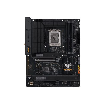 ASUS TUF GAMING B760-PLUS WIFI D4 - Motherboard - ATX - LGA1700-Sockel - B760 Chipsatz - USB 3.2 Gen 1, USB 3.2 Gen 2, USB4, USB-C 3.2 Gen2, USB-C 3.2 Gen 2x2 - 2.5 Gigabit LAN, Wi-Fi 6, Bluetooth - Onboard-Grafik (CPU erforderlich)