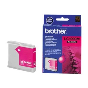 Brother LC1000M - Magenta - original - ink cartridge