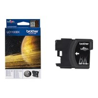 Brother LC1100BK - black - original - ink cartridge