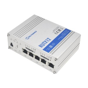 Teltonika RUTX12 - Wireless Router - WWAN - 5-Port-Switch...