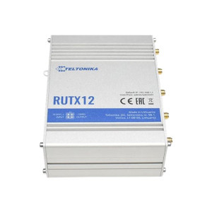 Teltonika RUTX12 - Wireless Router - WWAN - 5-Port Switch - GigE, PPP, Modbus - Wi-Fi 5 - Bluetooth - Dual-Band