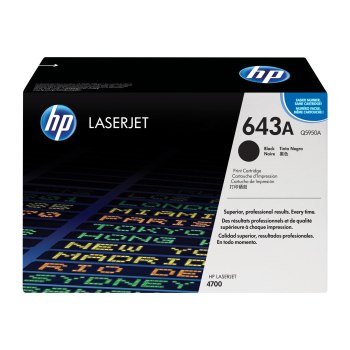 HP 643A - Schwarz - original - LaserJet - Tonerpatrone (Q5950A)