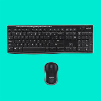 (B-Ware) Logitech MK270 Wireless Combo 920-004509 - Tastatur-und-Maus-Set - US Layout