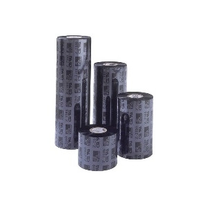 Zebra 3200 Wax/Resin - 6-pack - black - 110 mm x 450 m