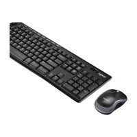 Logitech LGT-MK270-US - Standard - Senza fili - RF Wireless - QWERTY - Nero - Mouse incluso