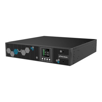 PowerWalker VI 1000 RLP - UPS (rack-mountable) - AC 165-290 V - 900 watts - 1000 VA - single-phase - 9 Ah - RS-232, USB - output ports: 8 - 2U