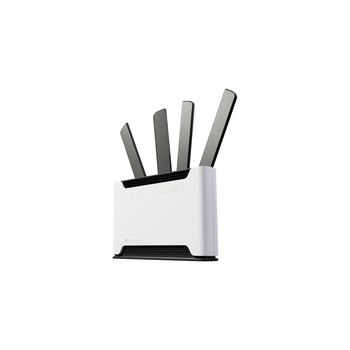 MikroTik Chateau 5G ax - Wi-Fi 6E (802.11ax) - Dual-Band (2,4 GHz/5 GHz) - Eingebauter Ethernet-Anschluss - 5G - Weiß - Tabletop-Router