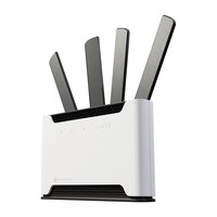 MikroTik Chateau 5G ax - Wi-Fi 6E (802.11ax) - Dual-Band (2,4 GHz/5 GHz) - Eingebauter Ethernet-Anschluss - 5G - Weiß - Tabletop-Router