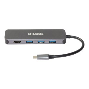 D-Link DUB-2333 - docking station - USB-C / Thunderbolt 3