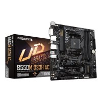 Gigabyte B550M DS3H AC - 1.X - Motherboard - micro ATX - Socket AM4 - AMD B550 Chipsatz - USB 3.2 Gen 1 - Gigabit LAN, Wi-Fi, Bluetooth - Onboard-Grafik (CPU erforderlich)