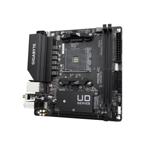 Gigabyte A520I AC - 1.0 - Scheda madre - Mini-ITX - Socket AM4 - Chipset AMD A520 - USB 3.2 Gen 1 - Gigabit LAN, Wi-Fi, Bluetooth - Grafica integrata (CPU richiesta)